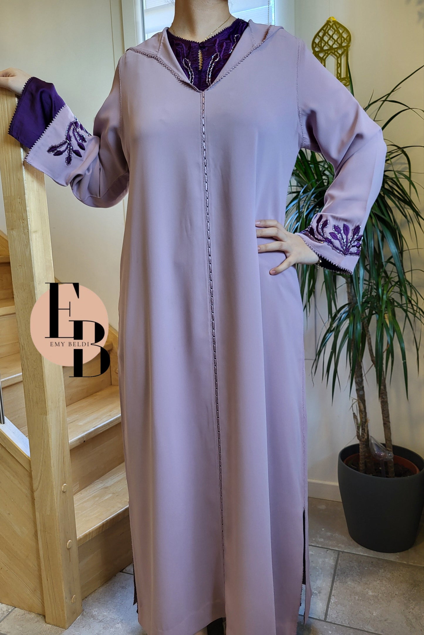 Djellaba Zayna 2p - Lavande/Violet