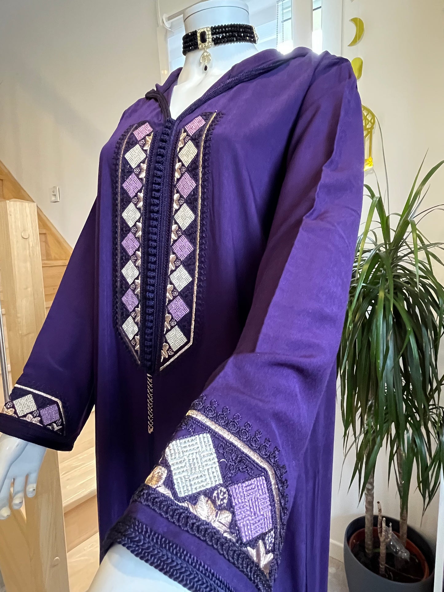 Djellaba Rayhana - Violet