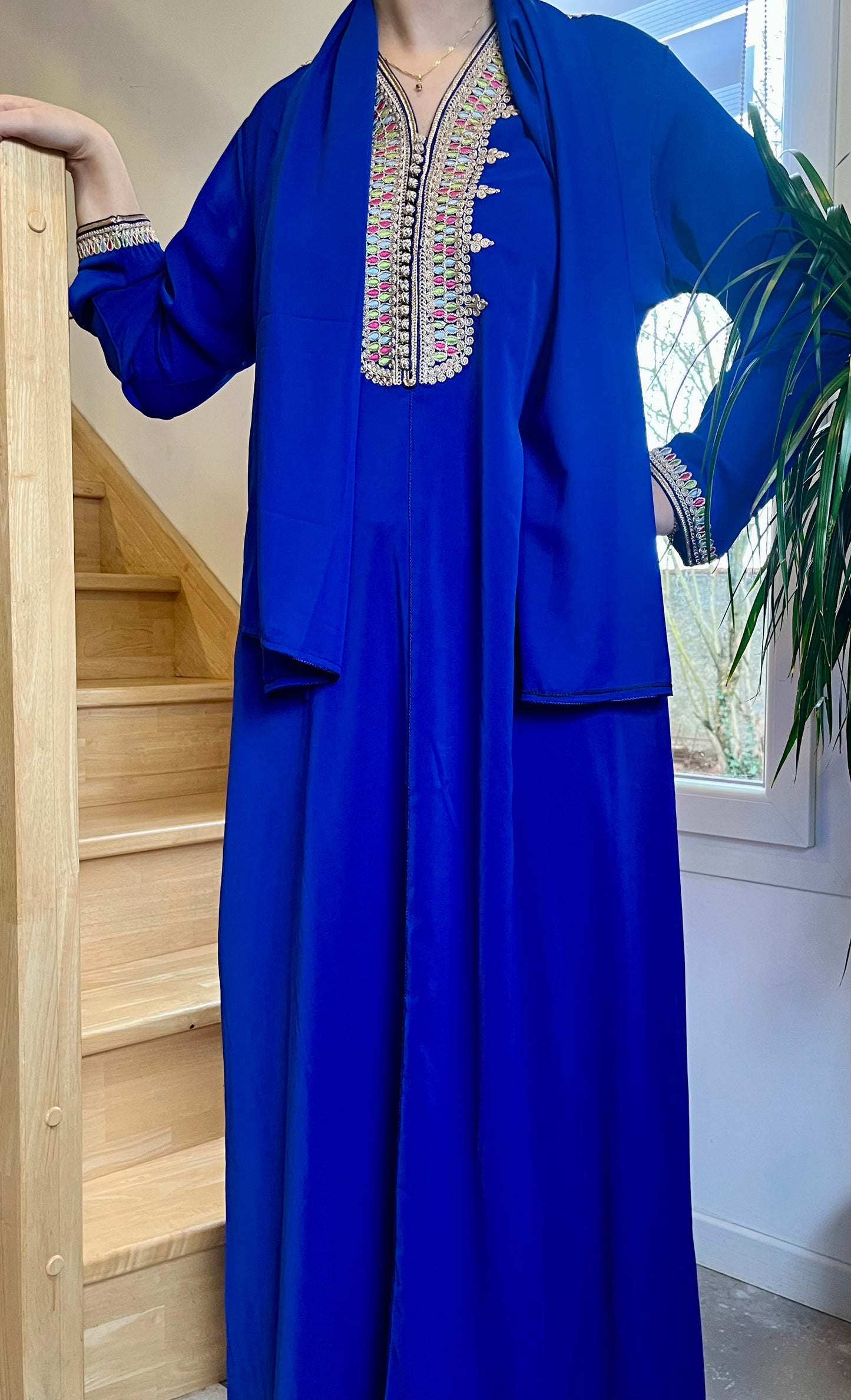Caftan Nesma - Bleu