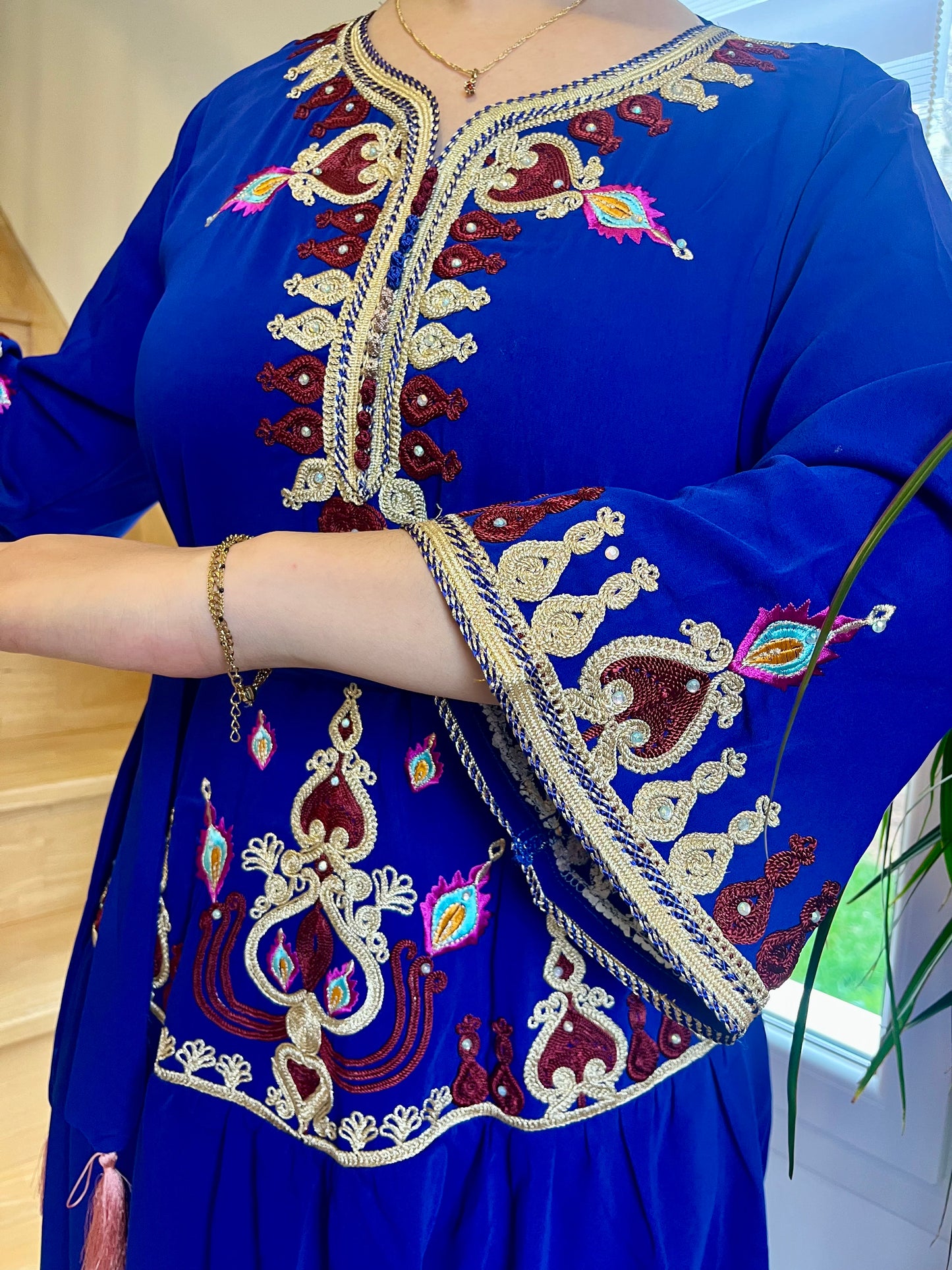 Gandoura Tifaouine - Bleu