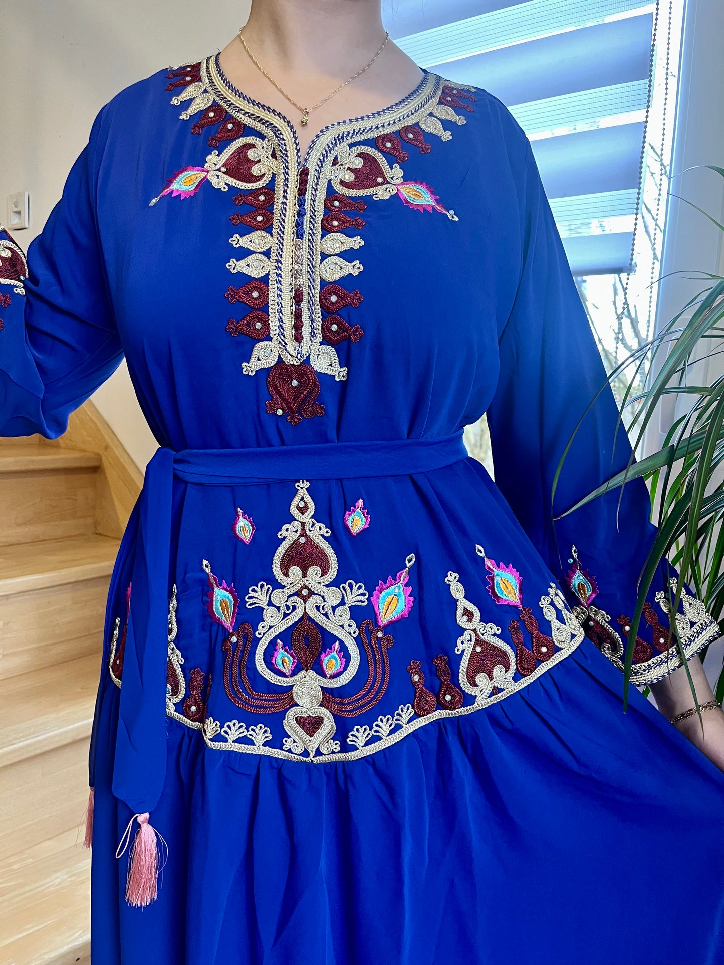 Gandoura Tifaouine - Bleu