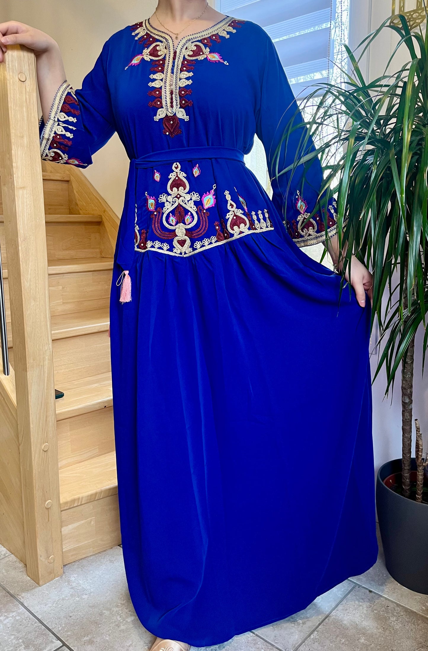 Gandoura Tifaouine - Bleu