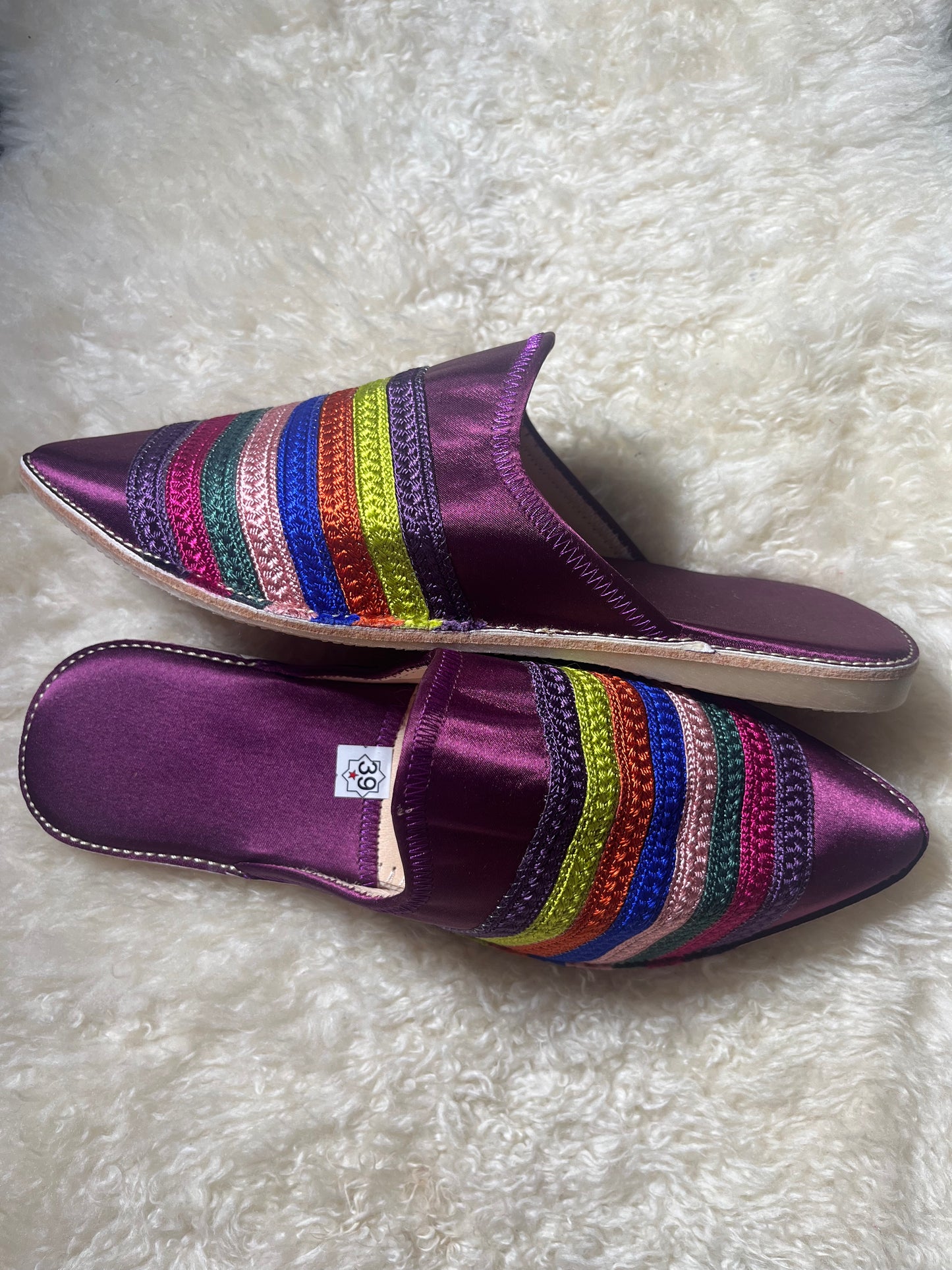 Babouches Femme - Cherbil - Violet