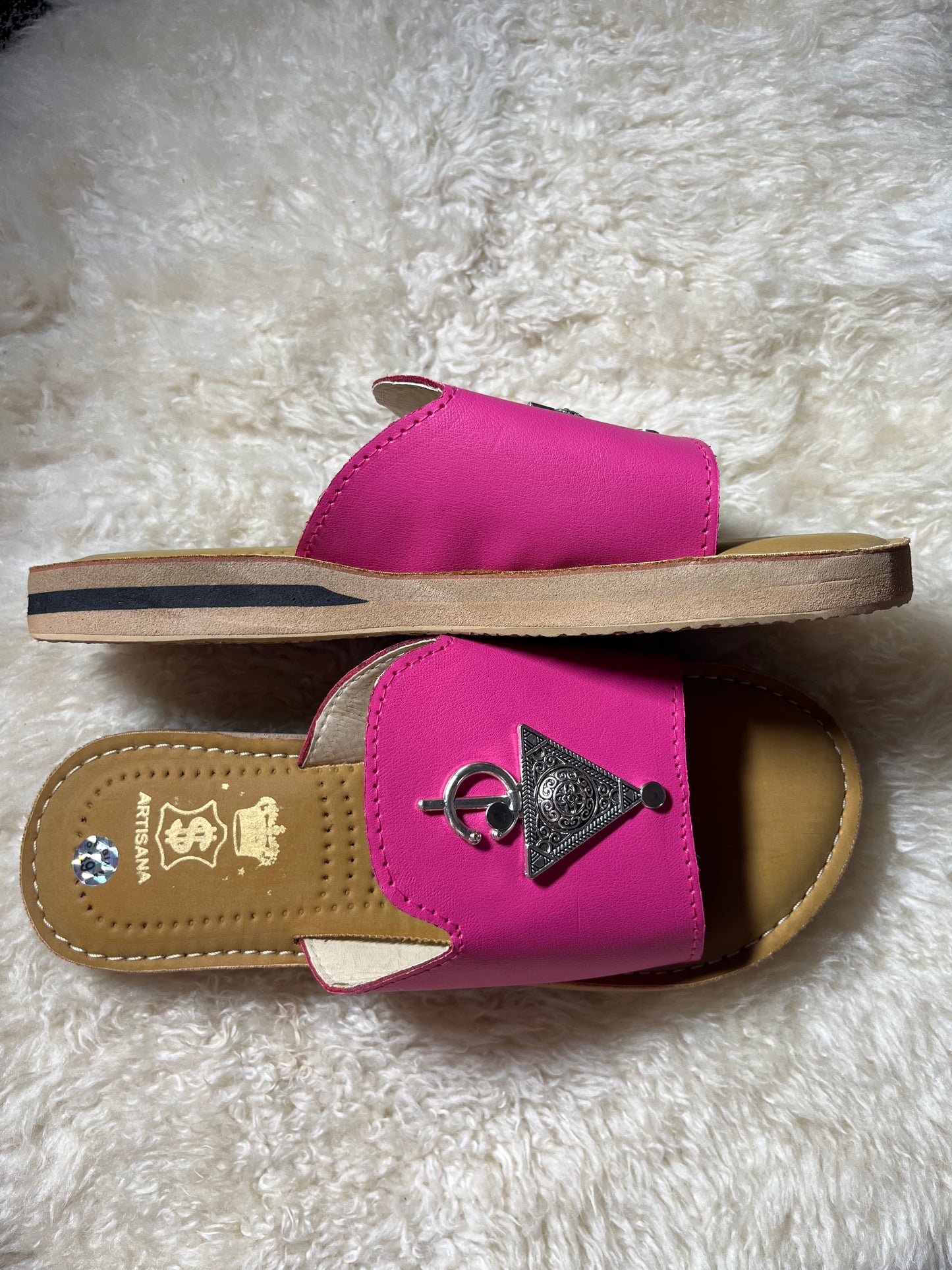 Sandales Femme - Tradition - Rose