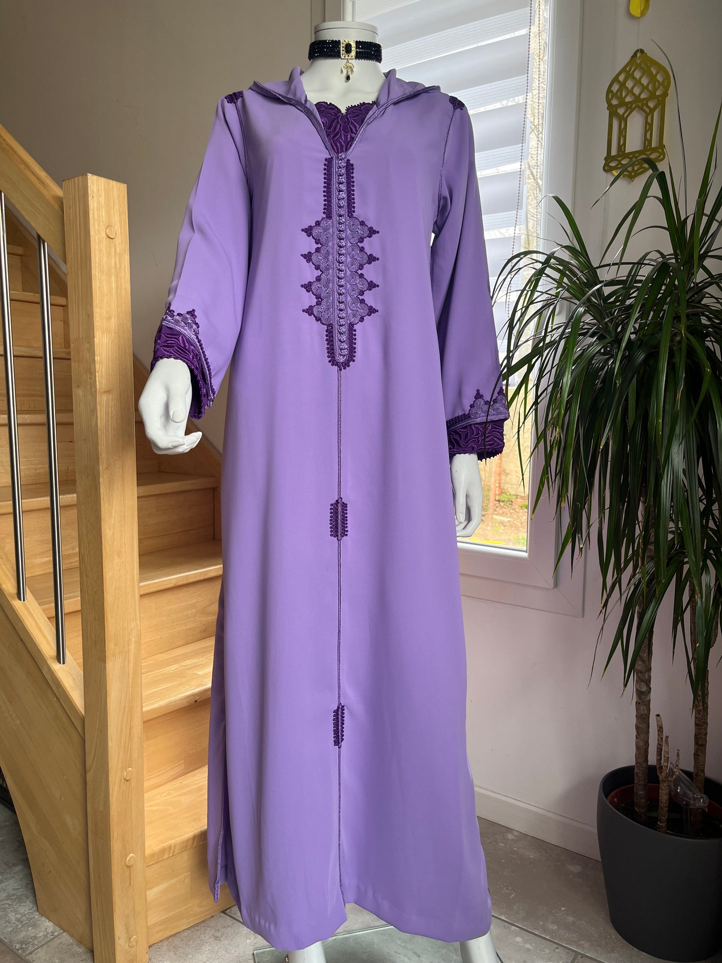 Djellaba Nour 2p - Lavande/Violet