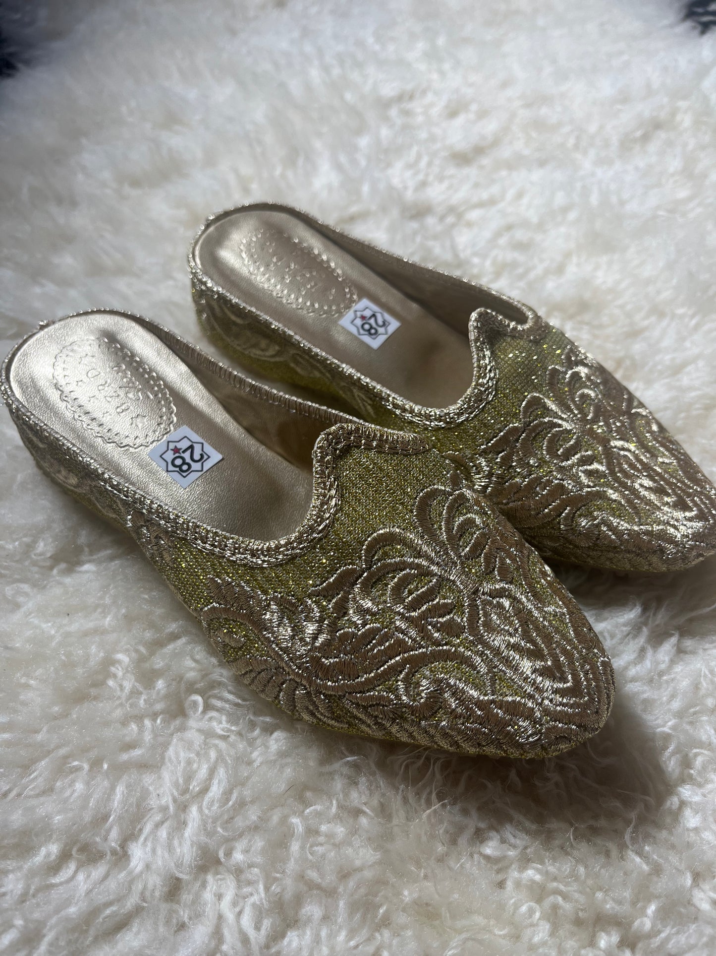 Babouches Fille - Cherbil - Gold