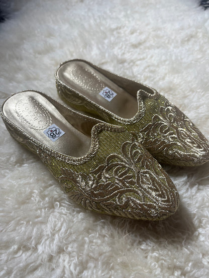 Babouches Fille - Cherbil - Gold